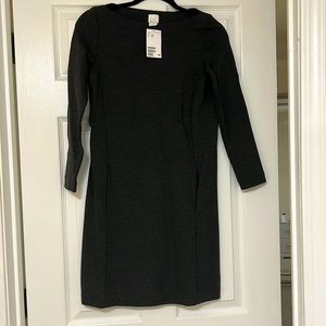 NEW grey midi dress SIZE XXS H&M
